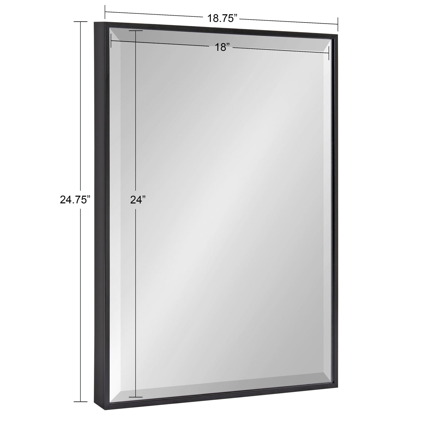 Rhodes Framed Decorative Wall Mirror