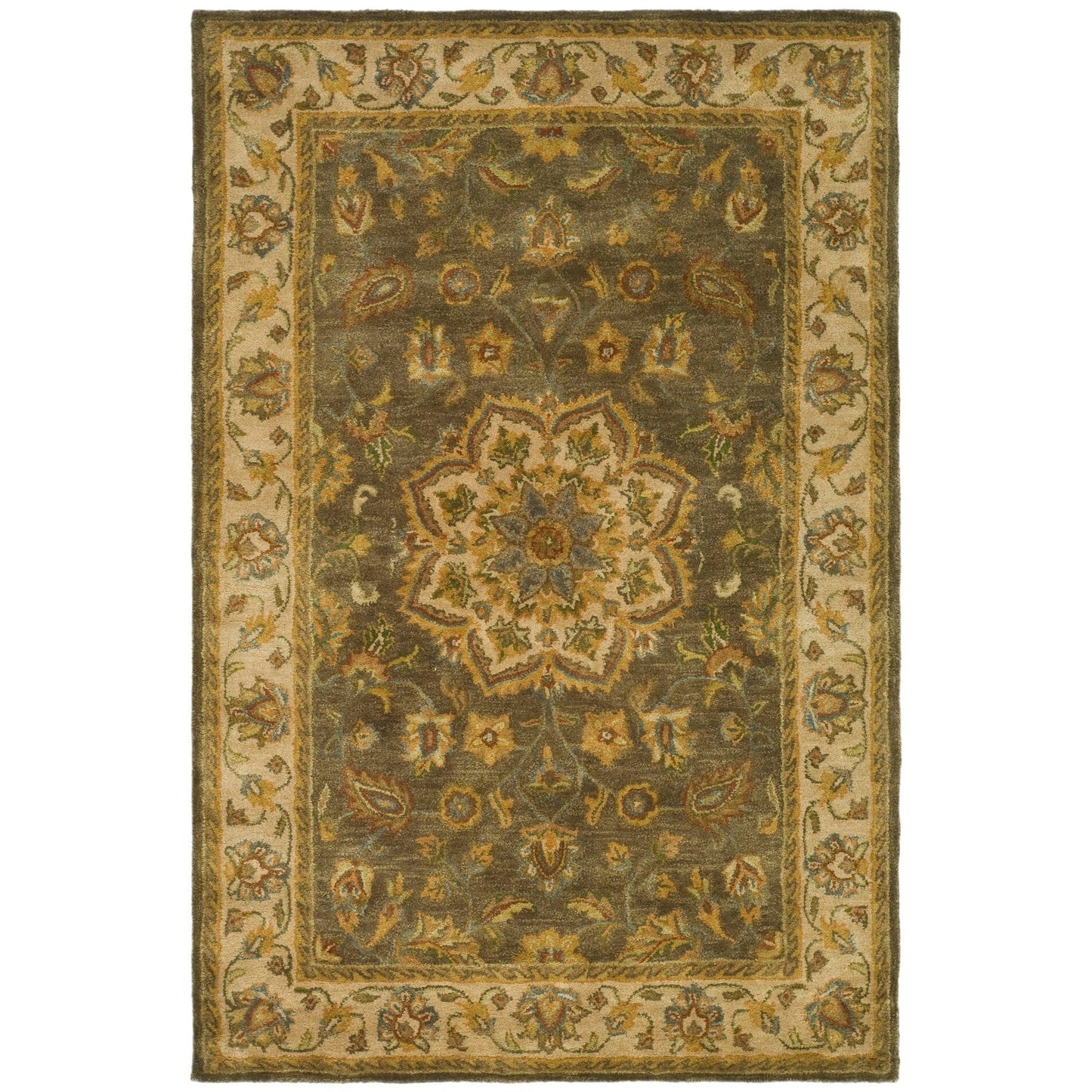 SAFAVIEH Heritage Tracie Hand-tufted Wool Oriental Area Rug