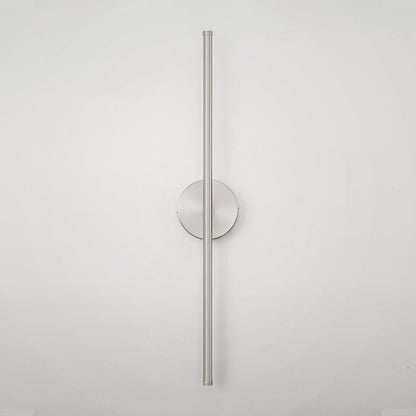 1-Light Black/ Gold/ Nickel Modern Long Linear Strip Wall Sconce Dimmable LED Bathroom Vanity Light