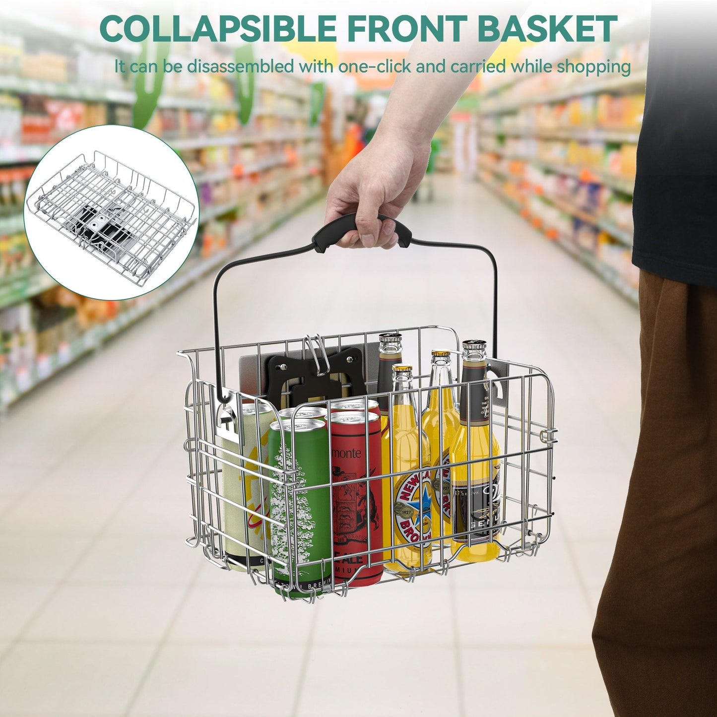 Tricycle adulte 26 pouces, 3 roues, 7 vitesses