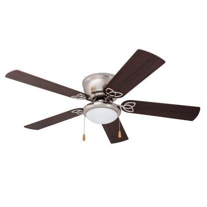 52 Prominence Home Benton Traditional Indoor LED Ceiling Fan with Light, Pull Chains
