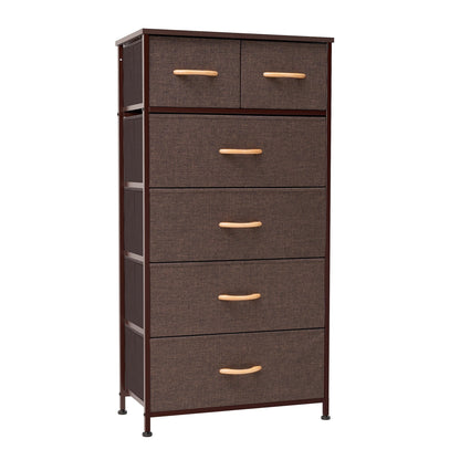 6-drawer Chest Vertical Dresser Storage Tower by Crestlive Products