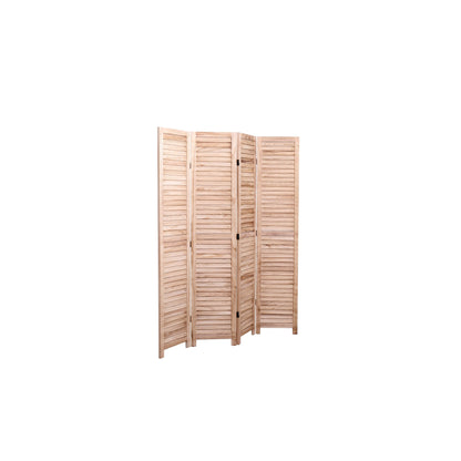 65'' H Solid Wood Folding Room Divider