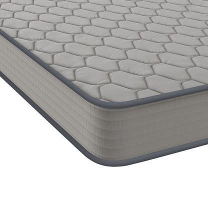Matelas hybride à ressorts et plateau moyen