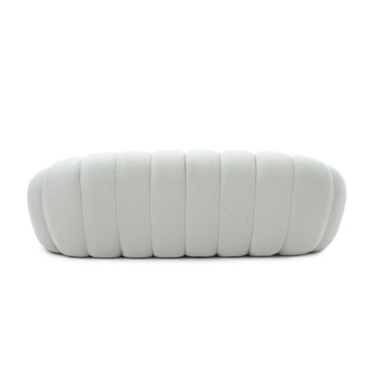 98.43'' Modern Bubble Sofa 3D Honeycomb Shape Lazy Sofa Couch