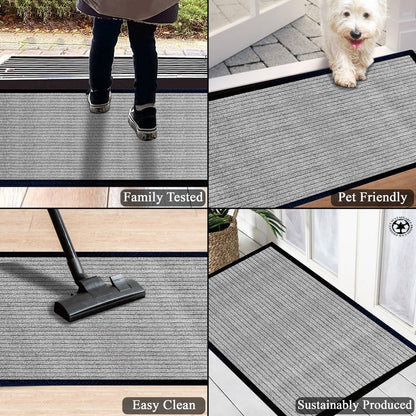 A1HC New Durable and Versatile Polypropylene Rubber Door Mat All Weather Inside Outside Door Mat