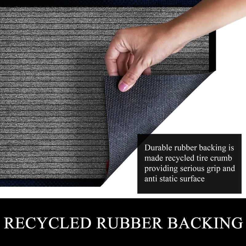 A1HC New Durable and Versatile Polypropylene Rubber Door Mat All Weather Inside Outside Door Mat