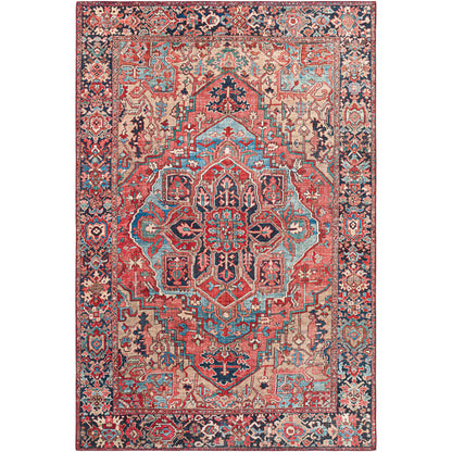 Tapis imprimé médaillon vintage Livabliss Adenia