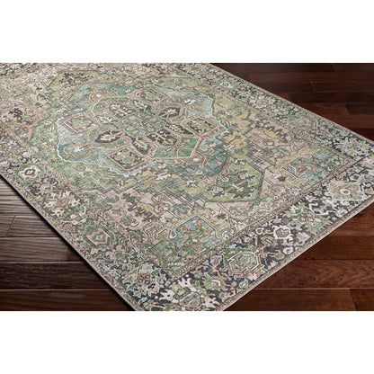 Tapis imprimé médaillon vintage Livabliss Adenia