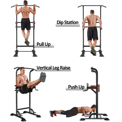 Tour de musculation multifonctionnelle à domicile Ainfox Power Tower