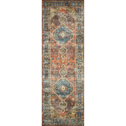 Alexander Home Leanne Transitional Aztec Vintage Printed Area Rug