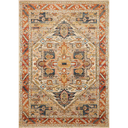 Alexander Home Luxe Antiqued Distressed Boho Area Rug