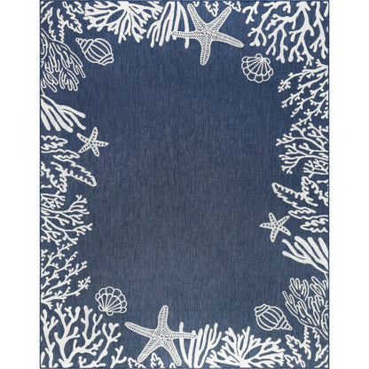 Tapis d'intérieur/extérieur Exo Coastal Graphic Print