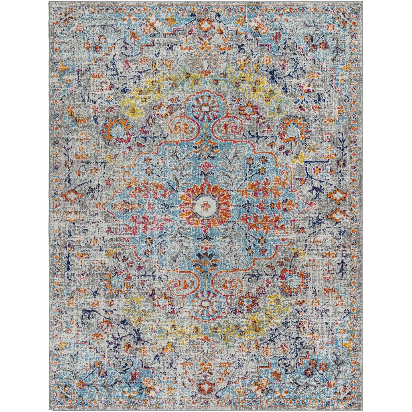 Tapis de sol vintage bohème Caressa de Livabliss