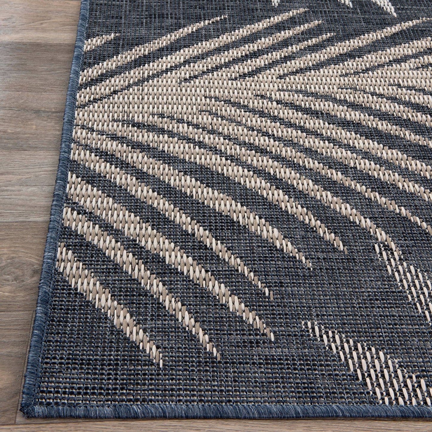 Bahama Palm Frond Indoor/Outdoor Area Rug