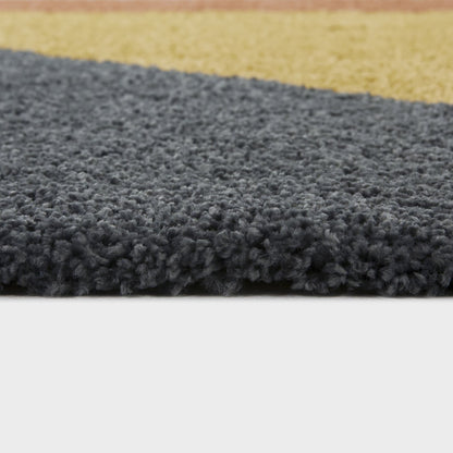 Tapis à poils longs moderne Balta Jordan, color block