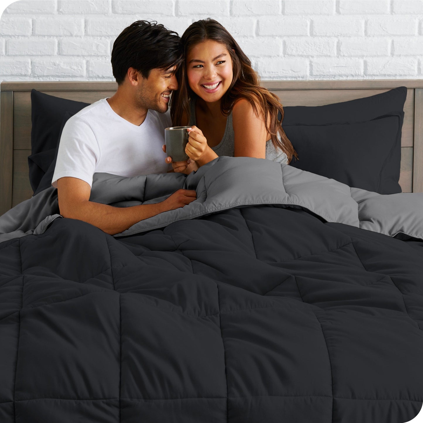 Bare Home Down Alternative Reversible Bed-in-a-Bag