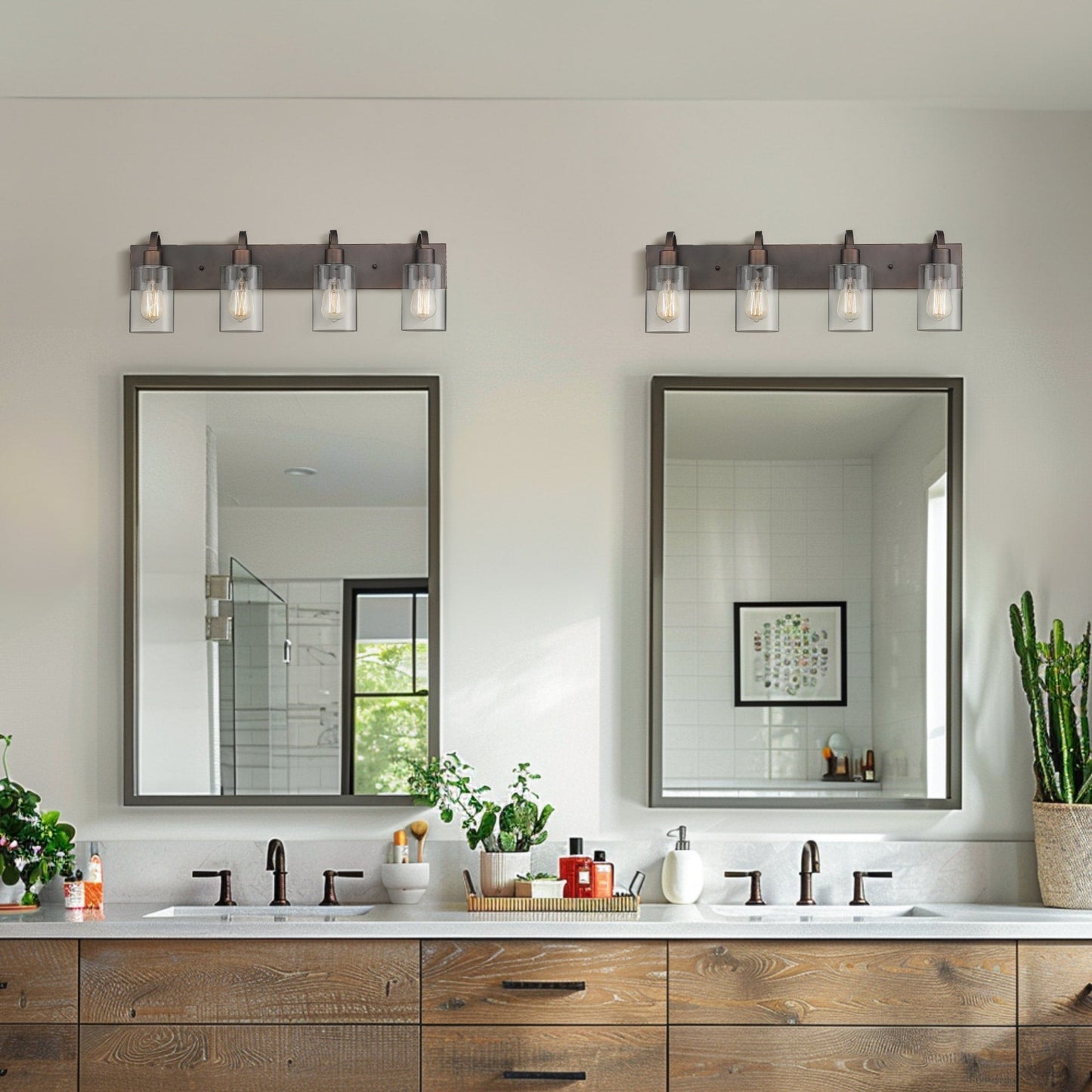 Bathroom Vanity Light Fixtures - Farmhouse Wall Light for Bathroom