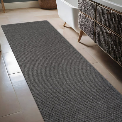 Tapis d'intérieur Beverly Rug uni, antidérapant, dos en caoutchouc, lavable