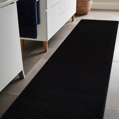 Tapis d'intérieur Beverly Rug uni, antidérapant, dos en caoutchouc, lavable