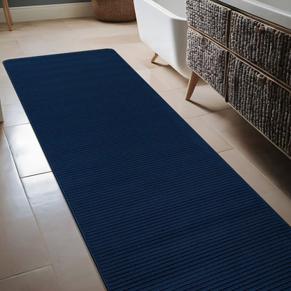 Tapis d'intérieur Beverly Rug uni, antidérapant, dos en caoutchouc, lavable
