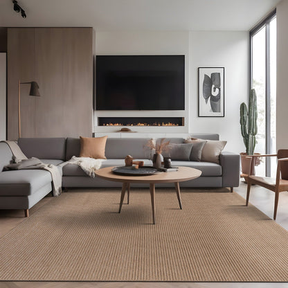 Tapis d'intérieur Beverly Rug uni, antidérapant, dos en caoutchouc, lavable