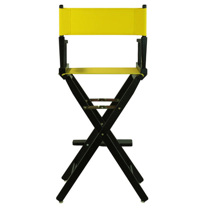 Black Frame 30-inch Director's Chair