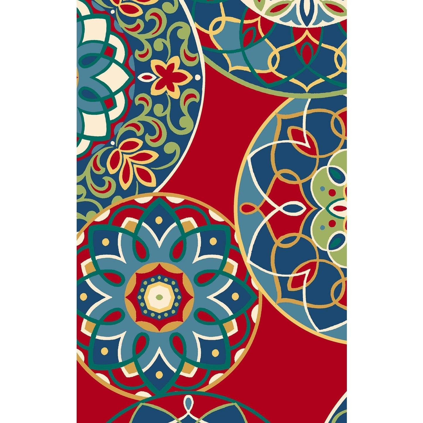 19-inch Rounded Back Indoor/Outdoor Chair Cushions (Set of 4) - 19 x 19