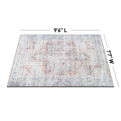Tapis bohème vieilli lavable en machine