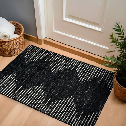 Tapis à rayures bohèmes
