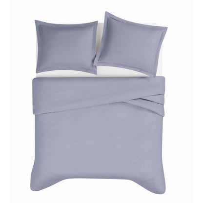 Brooklyn Loom Tight-Weave Cotton Percale Duvet Set