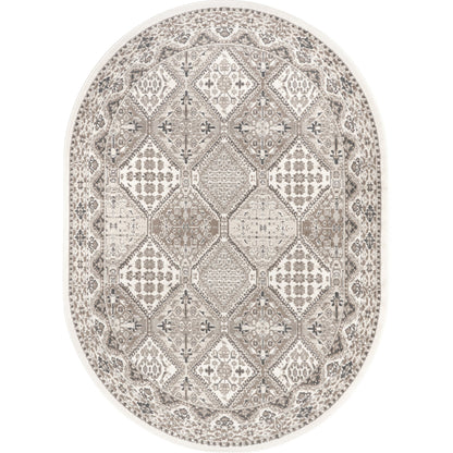 Tapis de sol carrelé traditionnel Nuloom Becca