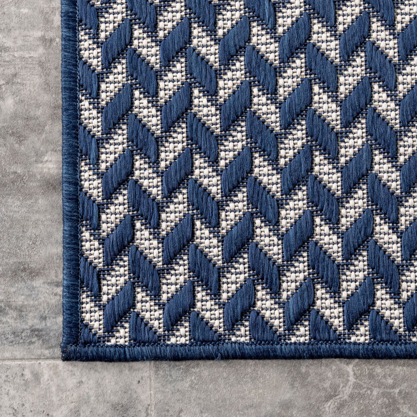 Nuloom Camryn Herringbone Indoor/Outdoor Area Rug