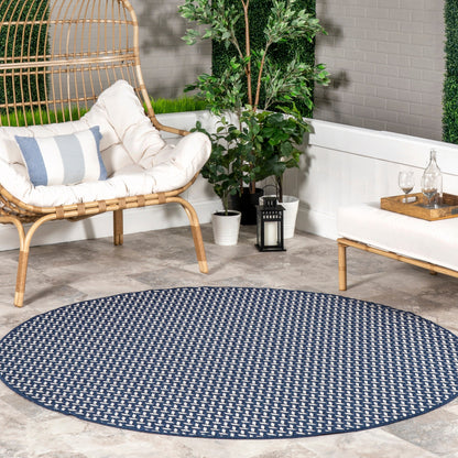 Nuloom Camryn Herringbone Indoor/Outdoor Area Rug