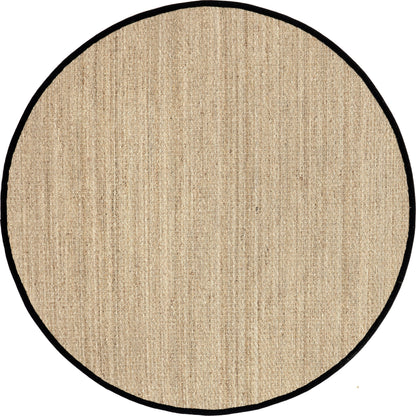 Tapis Nuloom Kiana Casual à bordure en jonc de mer