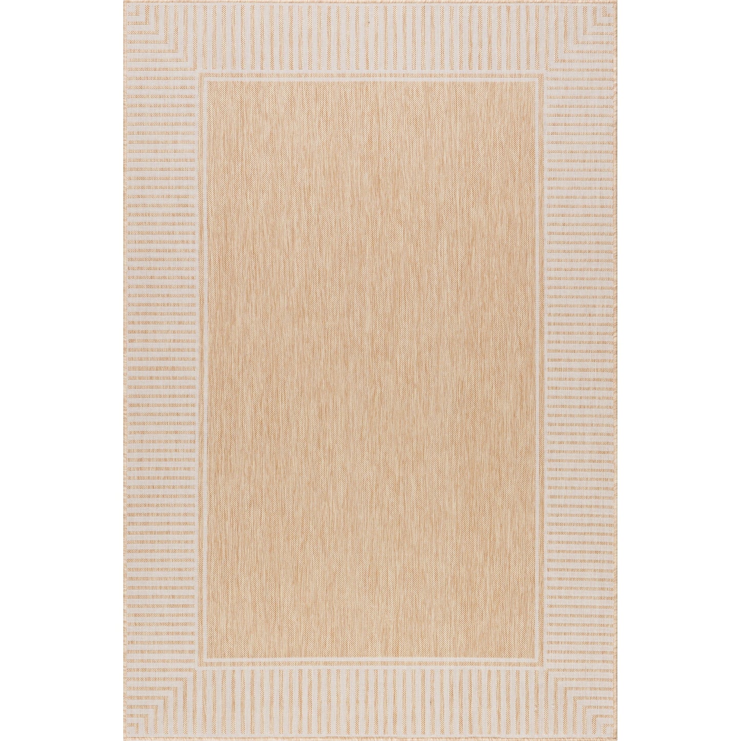 Tapis d'intérieur/extérieur Nuloom Leah Classic à bordures