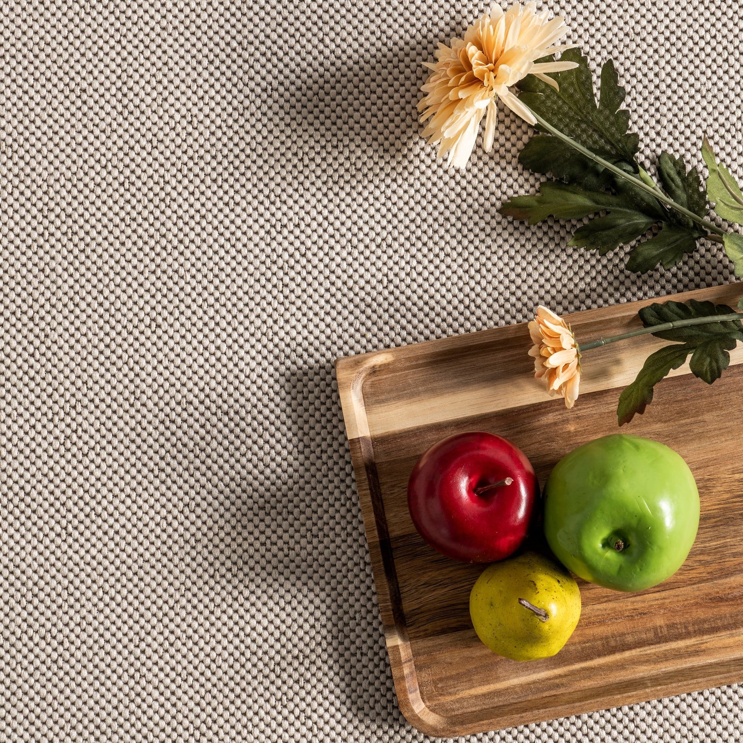 Tapis d'intérieur/extérieur Nuloom Leah Classic à bordures