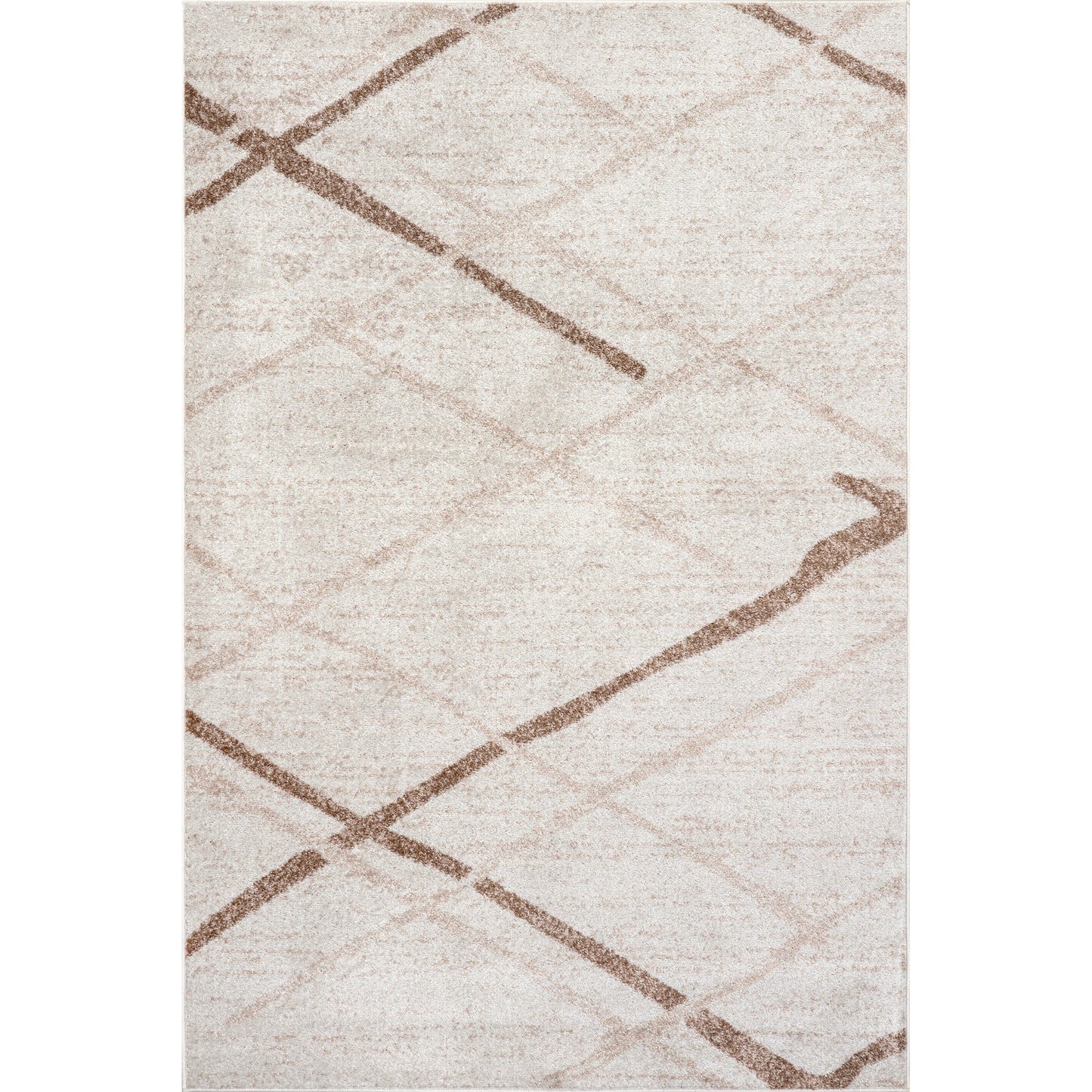 Tapis de sol moderne abstrait Nuloom Skylar