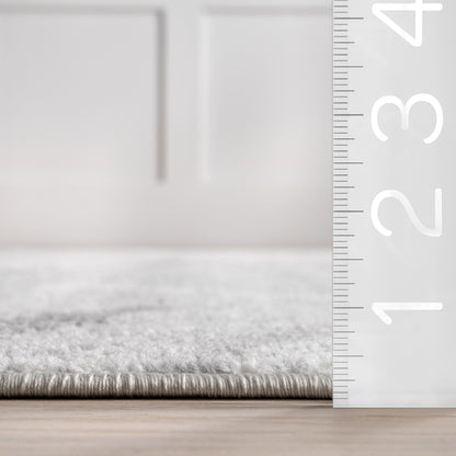 Tapis de sol moderne abstrait Nuloom Skylar