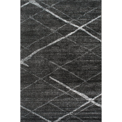 Tapis de sol moderne abstrait Nuloom Skylar