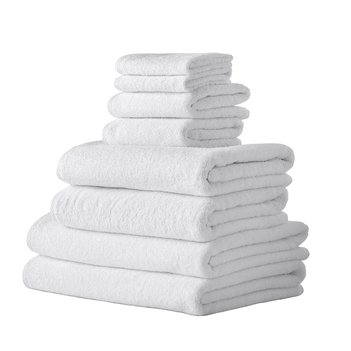 Ensemble de serviettes CTT 100 % coton turc, 8 ou 9 pièces, séchage rapide et absorbantes