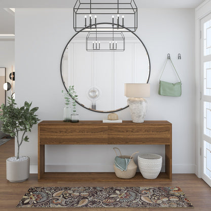 Tapis d'intérieur Caprice style moderne du milieu du siècle à motif floral