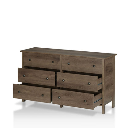 Mulgrew Rustic Walnut Storage Dresser by Carbon Loft