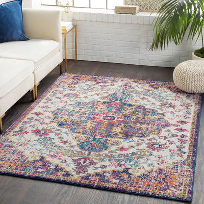 Tapis de sol vintage bohème Caressa de Livabliss