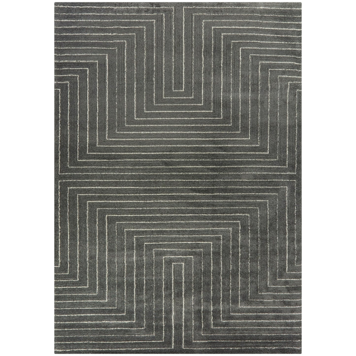 Tapis Carmody moderne géométrique Art déco