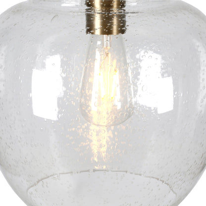 Lampadaire Verona Arc avec abat-jour en verre