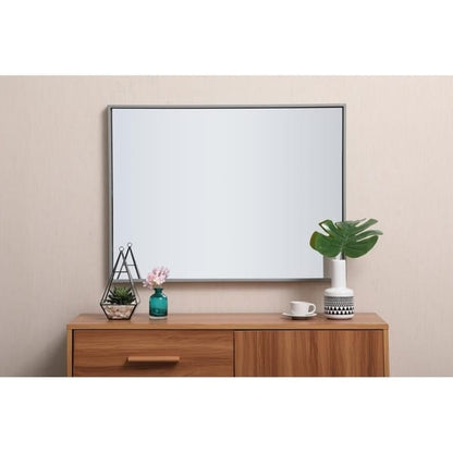 Carson Carrington Salsnas Metal Frame Rectangular Mirror