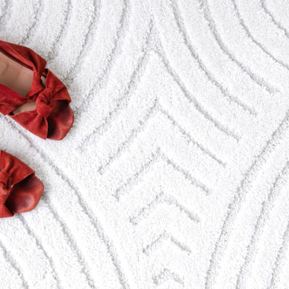 Tapis moderne à arches Caserio