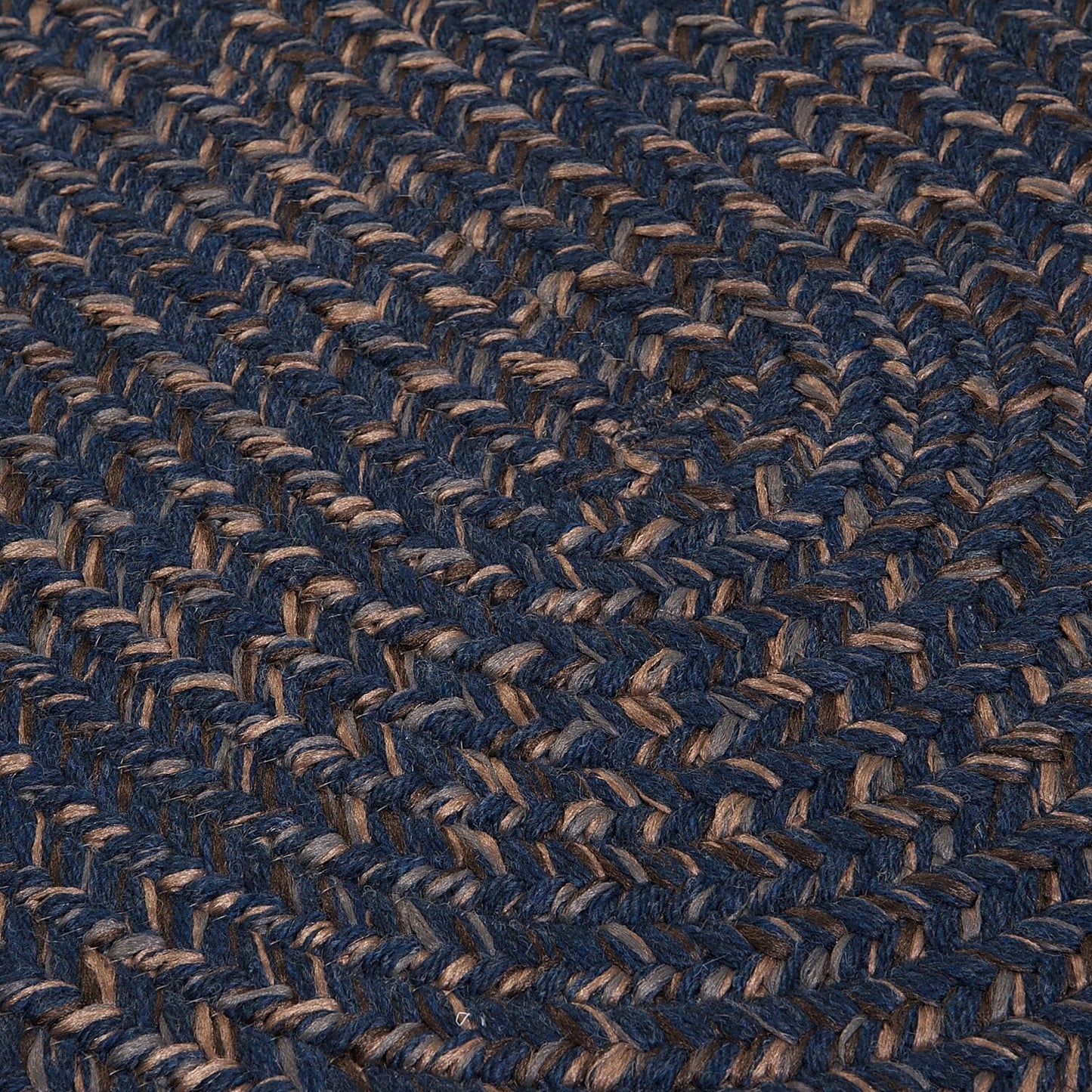 Tapis ovale réversible tressé Colonial Mills Hillsdale