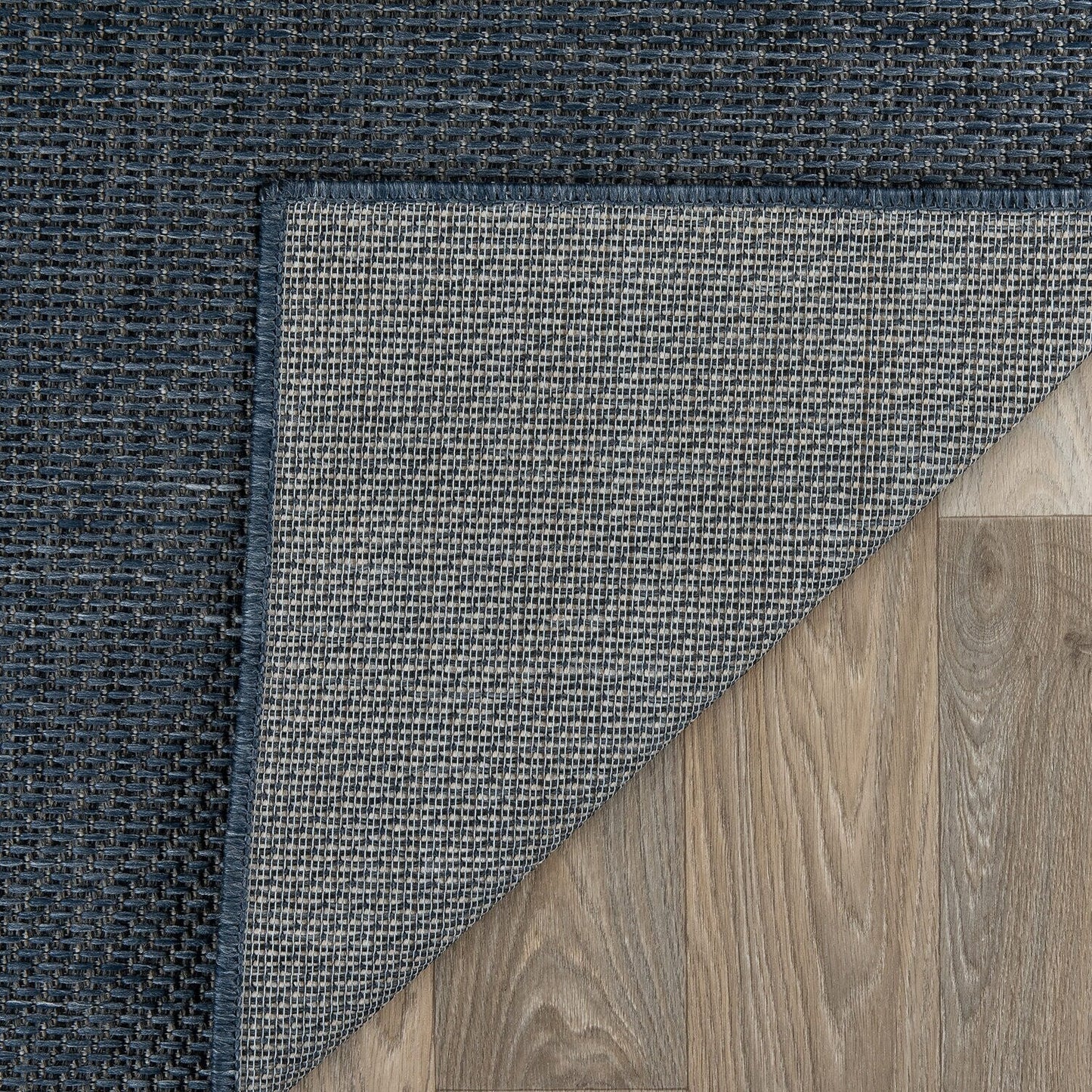 Tapis contemporain uni d'intérieur/extérieur